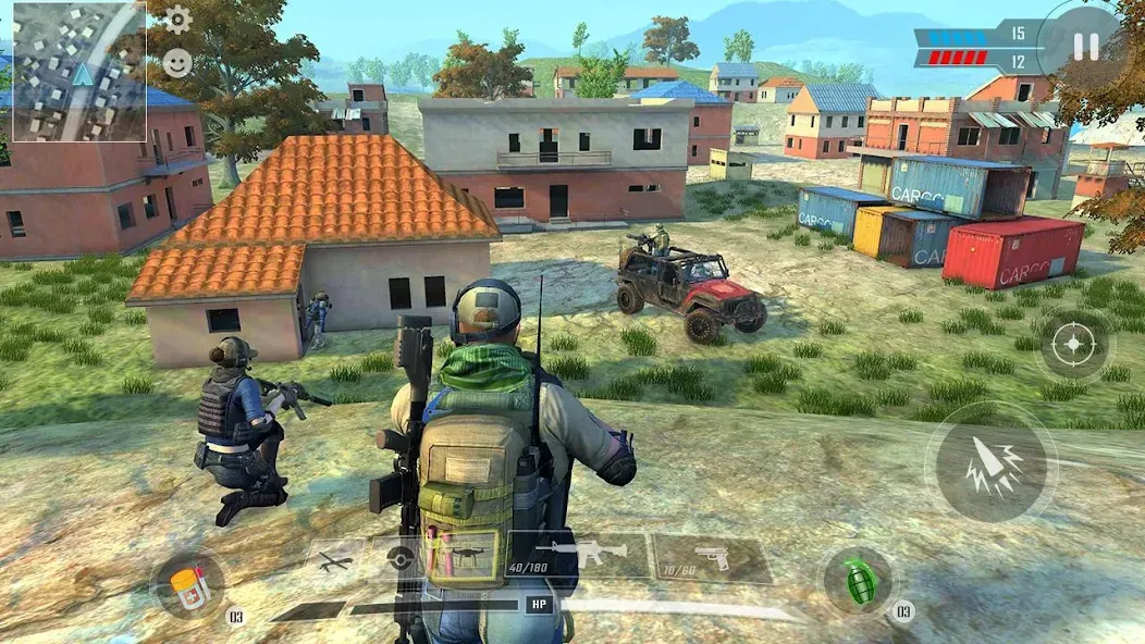 Commando War Army Game Offline МОД/Взлом [Много монет, Открытые уровни и Мега MOD] Screenshot 3