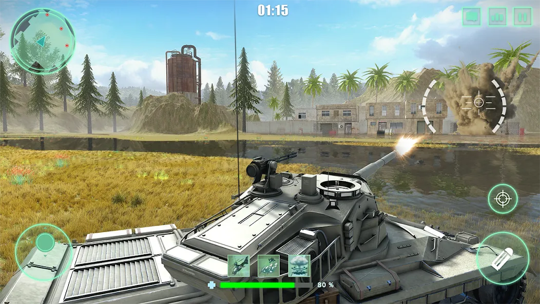 World Tanks War: Offline Games (Танковые военные машины Блиц) МОД/Взлом [Много денег, Монет и Все открыто] Screenshot 5
