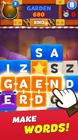 Toy Words play together online (Той Вордс) МОД/Взлом [Бесконечные деньги, Монеты и Мега MOD] Screenshot 2