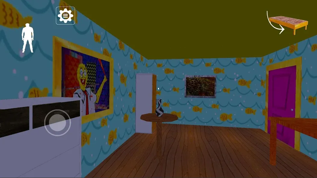 Horror Sponge Granny V1.8 МОД/Взлом [Много монет, Открытые уровни и Мега MOD] Screenshot 4