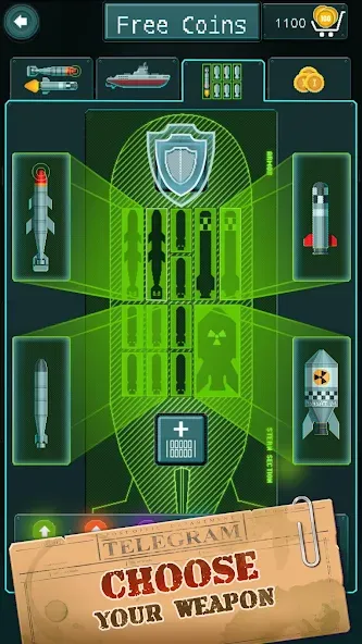 You Sunk - Submarine Attack МОД/Взлом [Бесконечные деньги, Монеты и Мега MOD] Screenshot 2
