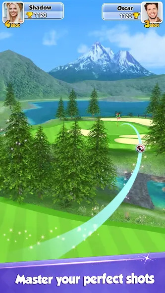 Golf Rival - Multiplayer Game (Гольф Ривал) МОД/Взлом [Бесконечные деньги, Монеты и Мега MOD] Screenshot 3