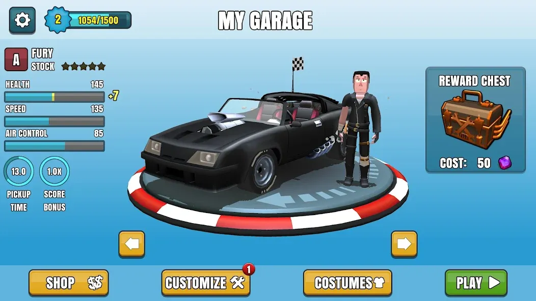 Faily Brakes 2: Car Crash Game (Фэйли Брейкс 2) МОД/Взлом [Много монет, Открытые уровни и Мега MOD] Screenshot 1