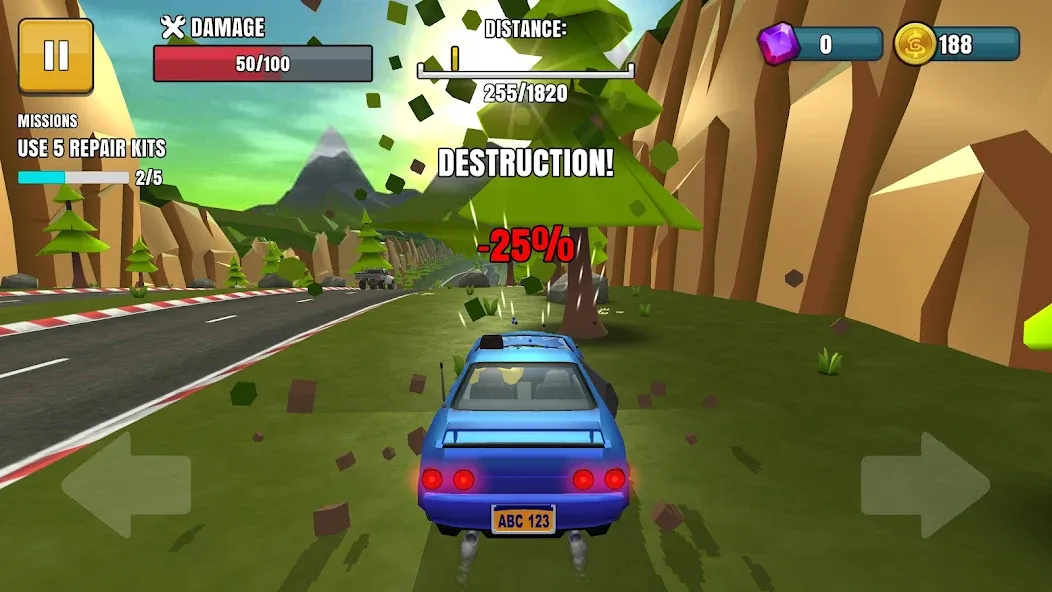 Faily Brakes 2: Car Crash Game (Фэйли Брейкс 2) МОД/Взлом [Много монет, Открытые уровни и Мега MOD] Screenshot 3
