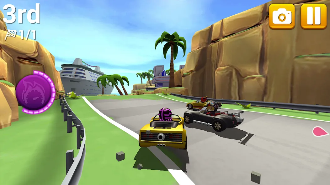 Rev Heads Rally (Рев Хедс Ралли) МОД/Взлом [Много монет, Открытые уровни и Мега MOD] Screenshot 5