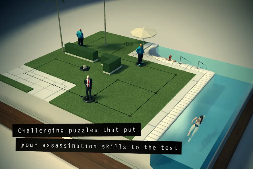 Hitman GO (Хитман ГО) МОД/Взлом [Бесконечные деньги, Монеты и Мега MOD] Screenshot 2