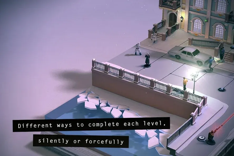 Hitman GO (Хитман ГО) МОД/Взлом [Бесконечные деньги, Монеты и Мега MOD] Screenshot 3