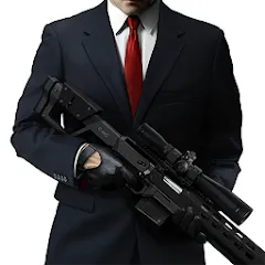 Скачать Взломанная Hitman Sniper на Андроид - Все оружие открыто