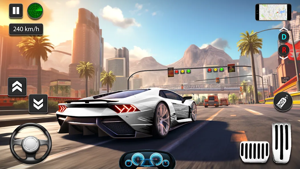 GT Car Stunt : Ramp Car Stunts (ДжиТи Кар Стант) МОД/Взлом [Деньги, Монеты и Меню MOD] Screenshot 3