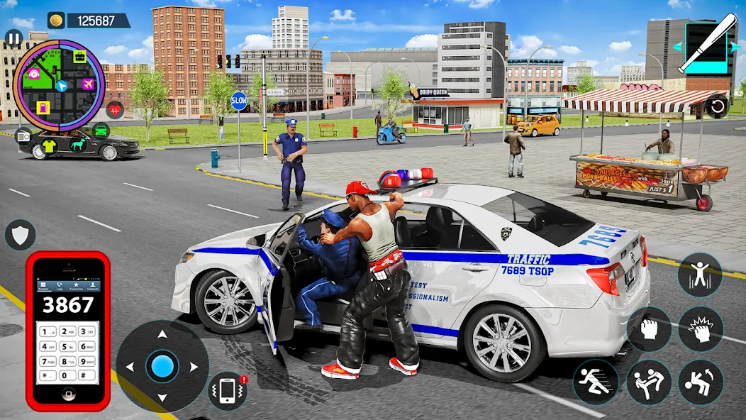 Gangster Mafia City Crime Game МОД/Взлом [Бесконечные деньги, Монеты и Мега MOD] Screenshot 3