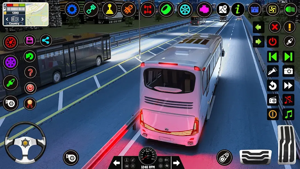 Bus Driving Games 3D: Bus Game МОД/Взлом [Много денег, Монет и Все открыто] Screenshot 1