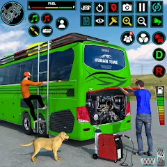 Скачать Взломанная Bus Driving Games 3D: Bus Game на андроид (Много денег)