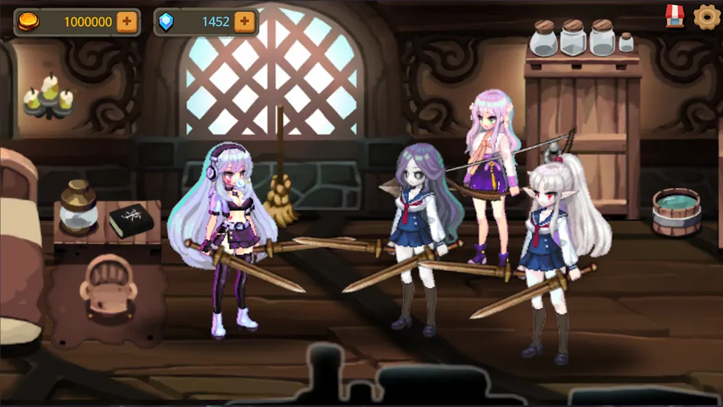 Dungeon Princess 2! : RPG МОД/Взлом [Все открыто, Дополнительные деньги и Меню MOD] Screenshot 1