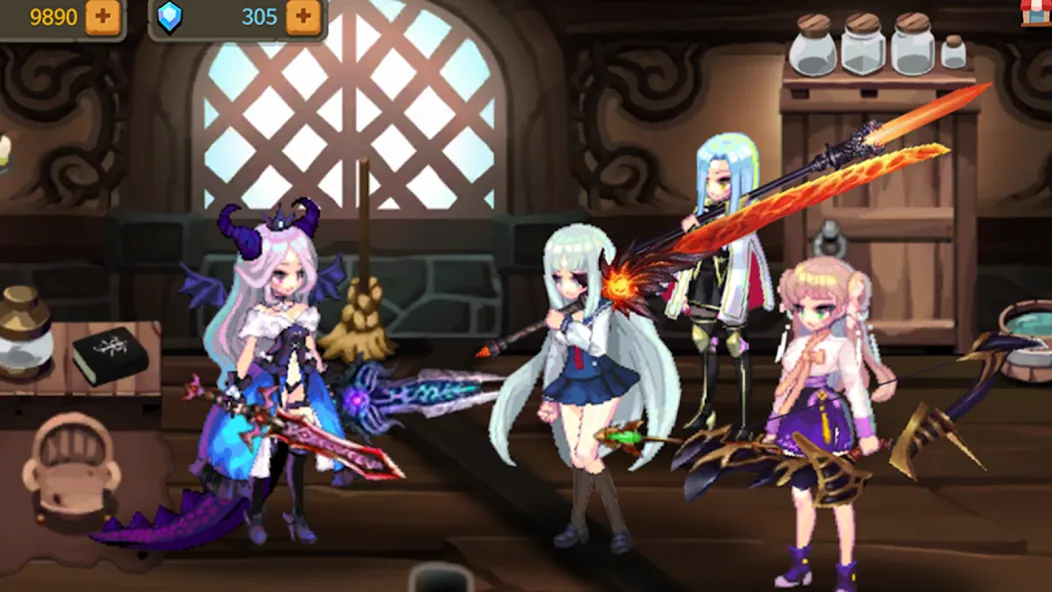 Dungeon Princess 2! : RPG МОД/Взлом [Все открыто, Дополнительные деньги и Меню MOD] Screenshot 2