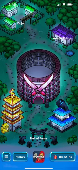 NinjaFT (НиндзяФТ) МОД/Взлом [Меню, Бесконечные монеты и Открытые уровни] Screenshot 2
