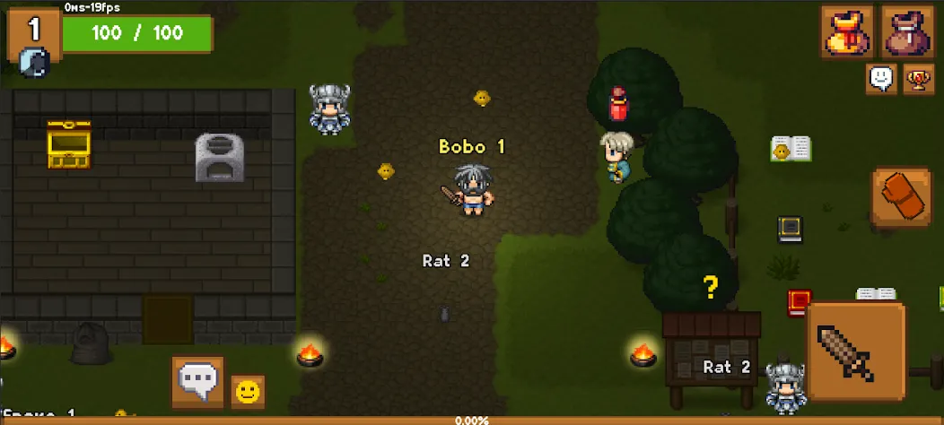 Heritage Online - MMORPG  2D (Херитед) МОД/Взлом [Меню, Бесконечные монеты и Открытые уровни] Screenshot 3