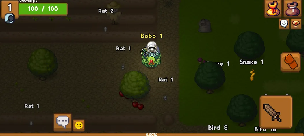 Heritage Online - MMORPG  2D (Херитед) МОД/Взлом [Меню, Бесконечные монеты и Открытые уровни] Screenshot 4