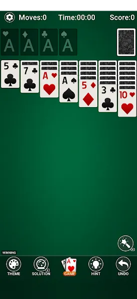 Solitaire Classic - 2024 (Солитер Классик) МОД/Взлом [Все открыто, Дополнительные деньги и Меню MOD] Screenshot 1
