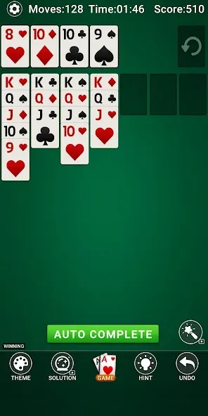 Solitaire Classic - 2024 (Солитер Классик) МОД/Взлом [Все открыто, Дополнительные деньги и Меню MOD] Screenshot 5