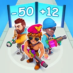 Скачать Survive Squad со встроенным модом на много денег и кристаллов на Android