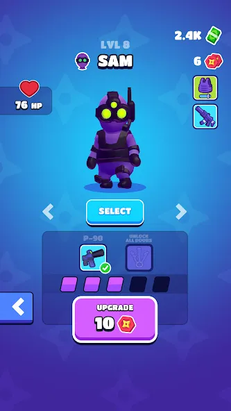 Stealth Master: Assassin Ninja (Стил Мастер) МОД/Взлом [Бесконечные деньги, Монеты и Мега MOD] Screenshot 2