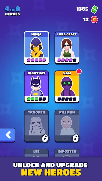 Stealth Master: Assassin Ninja (Стил Мастер) МОД/Взлом [Бесконечные деньги, Монеты и Мега MOD] Screenshot 3