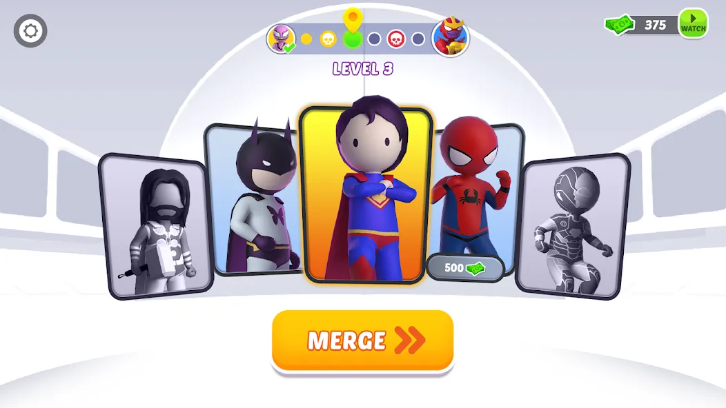 Stick Hero: Comic Superhero (Стик Хиро) МОД/Взлом [Много монет, Открытые уровни и Мега MOD] Screenshot 5