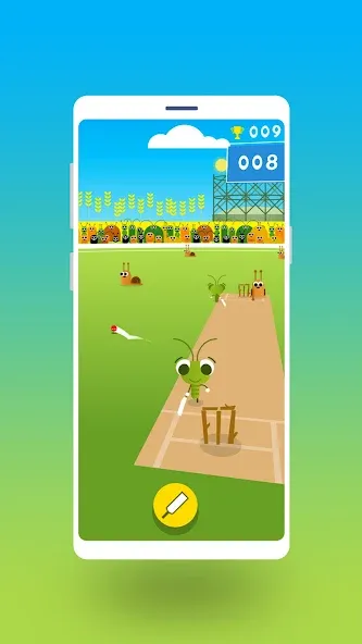 Cric Game - Doodle Cricket (Крик Гейм) МОД/Взлом [Много монет, Открытые уровни и Мега MOD] Screenshot 3