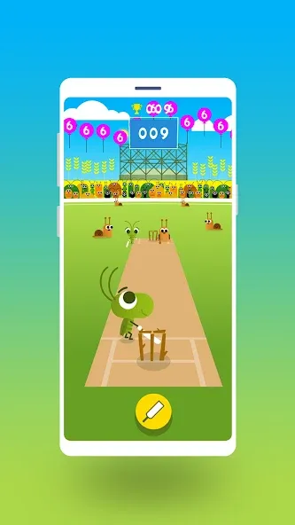 Cric Game - Doodle Cricket (Крик Гейм) МОД/Взлом [Много монет, Открытые уровни и Мега MOD] Screenshot 4
