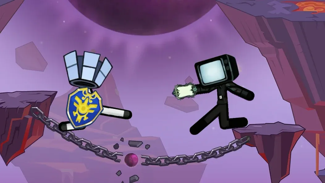 Stick Hero Fight Clash (Стикмен Герой) МОД/Взлом [Много монет, Открытые уровни и Мега MOD] Screenshot 1