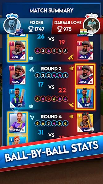 Stick Cricket Clash (тик Крикет Клаш) МОД/Взлом [Меню, Бесконечные монеты и Открытые уровни] Screenshot 2