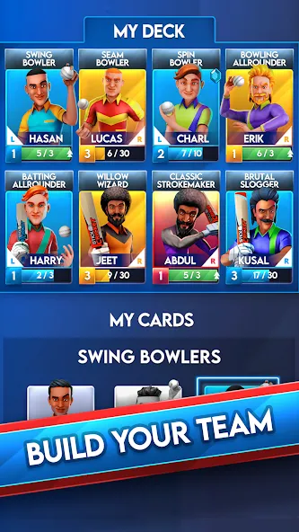 Stick Cricket Clash (тик Крикет Клаш) МОД/Взлом [Меню, Бесконечные монеты и Открытые уровни] Screenshot 5