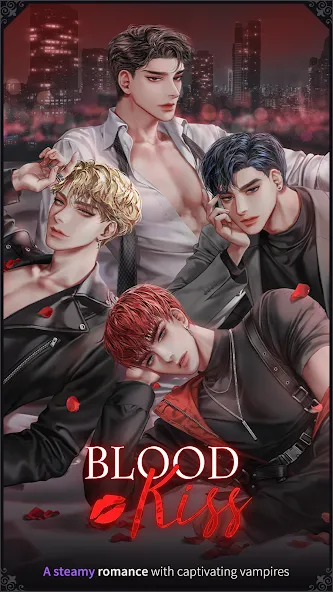 Blood Kiss : Vampire story МОД/Взлом [Меню, Бесконечные монеты и Открытые уровни] Screenshot 1