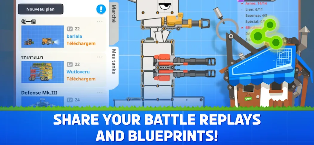 Super Tank Rumble МОД/Взлом [Меню, Бесконечные монеты и Открытые уровни] Screenshot 5