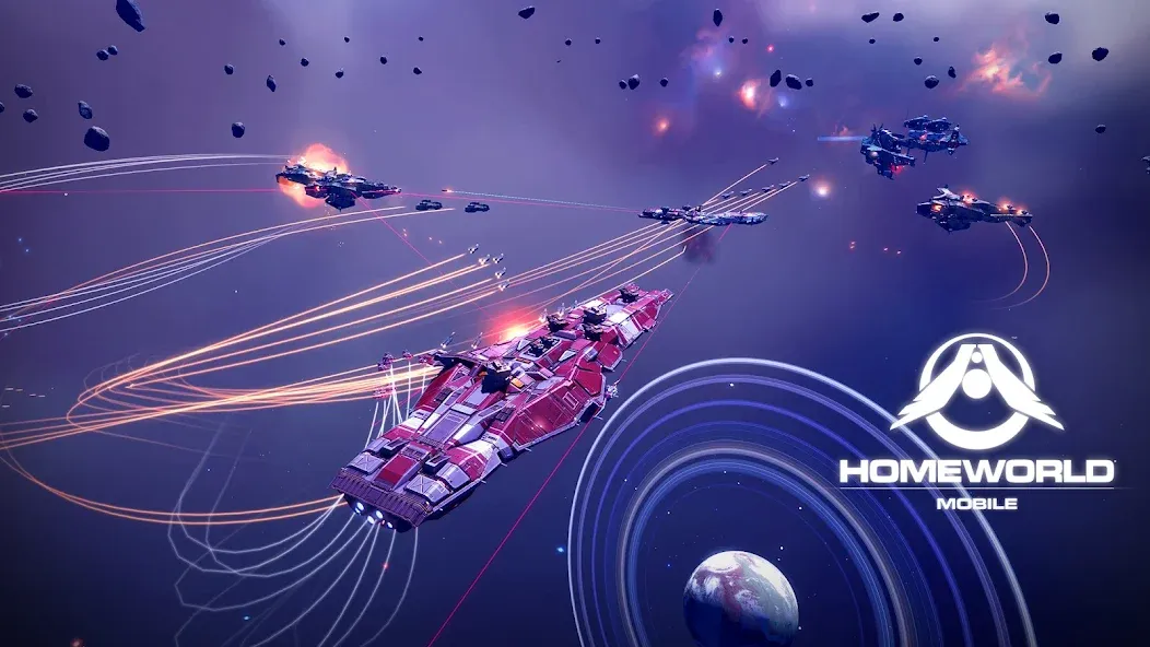 Homeworld Mobile: Sci-Fi MMO (Хоумворлд Мобаил) МОД/Взлом [Все открыто, Дополнительные деньги и Меню MOD] Screenshot 1