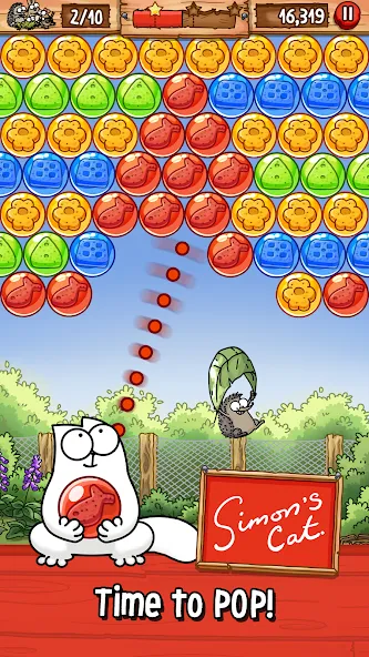 Simon's Cat - Pop Time МОД/Взлом [Деньги, Монеты и Меню MOD] Screenshot 1