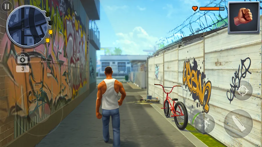 Gangs Town Story (Гэнгз Таун Стори) МОД/Взлом [Меню, Бесконечные монеты и Открытые уровни] Screenshot 1