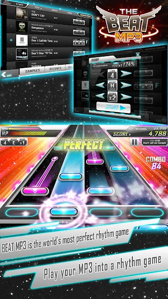 BEAT MP3 - Rhythm Game (БИТ МП3) МОД/Взлом [Много монет, Открытые уровни и Мега MOD] Screenshot 1