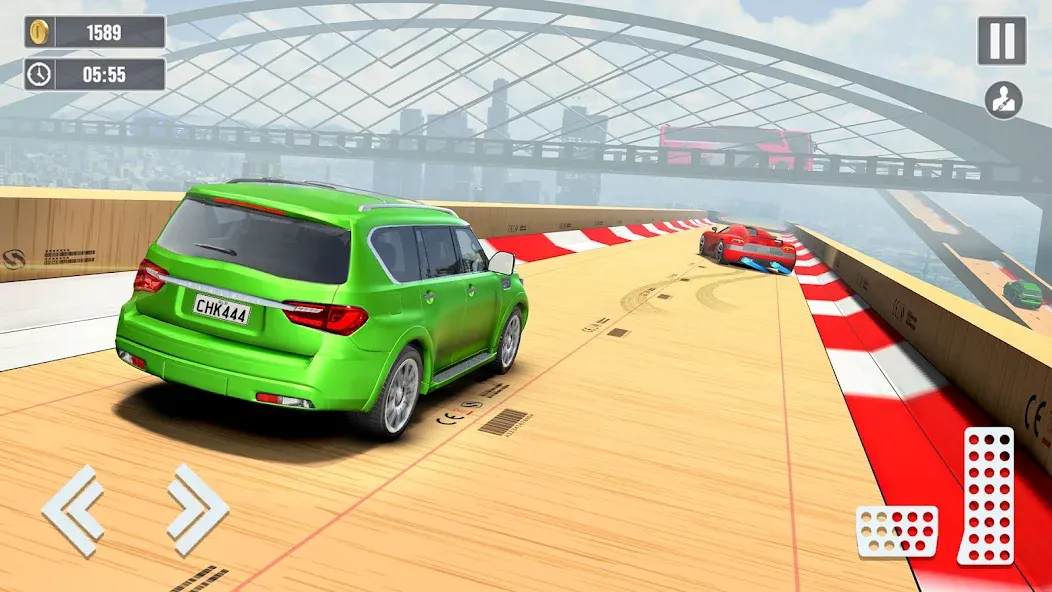 Car Stunt Games : Car Games 3D (Кар Стант Геймс) МОД/Взлом [Деньги, Монеты и Меню MOD] Screenshot 3