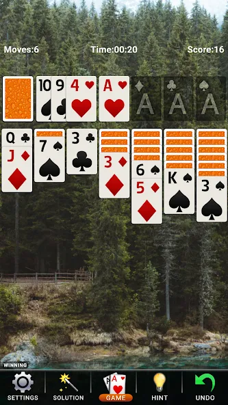 Solitaire: Classic Card Game МОД/Взлом [Много монет, Открытые уровни и Мега MOD] Screenshot 4
