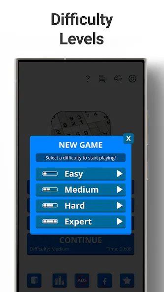 Sudoku Levels: Daily Puzzles МОД/Взлом [Деньги, Монеты и Меню MOD] Screenshot 4