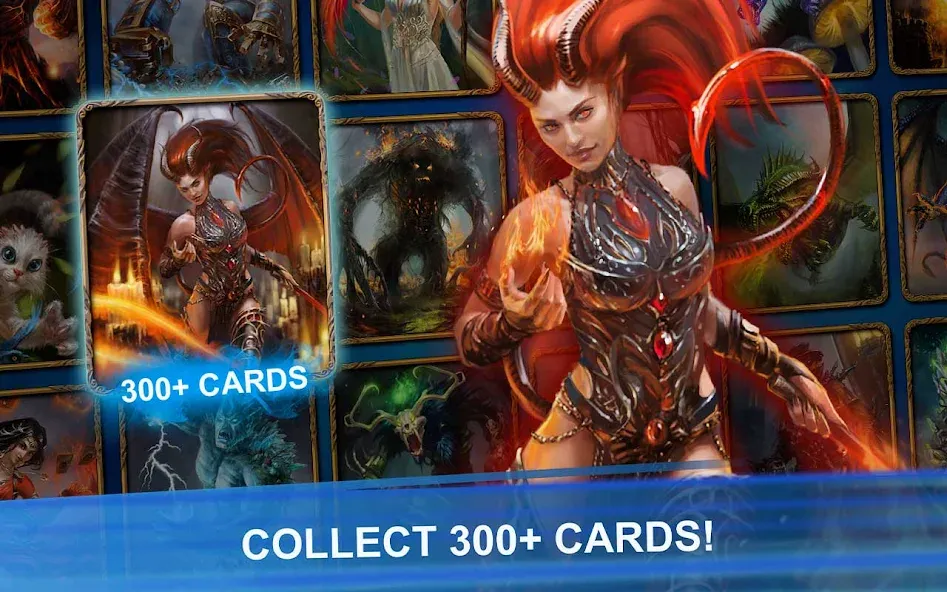 Blood of Titans: Card Battle МОД/Взлом [Много денег, Монет и Все открыто] Screenshot 2
