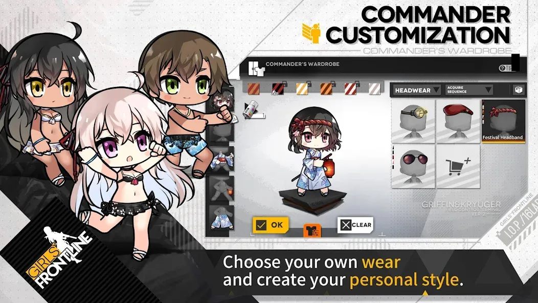 Girls' Frontline МОД/Взлом [Меню, Бесконечные монеты и Открытые уровни] Screenshot 3