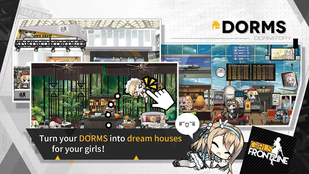 Girls' Frontline МОД/Взлом [Меню, Бесконечные монеты и Открытые уровни] Screenshot 5