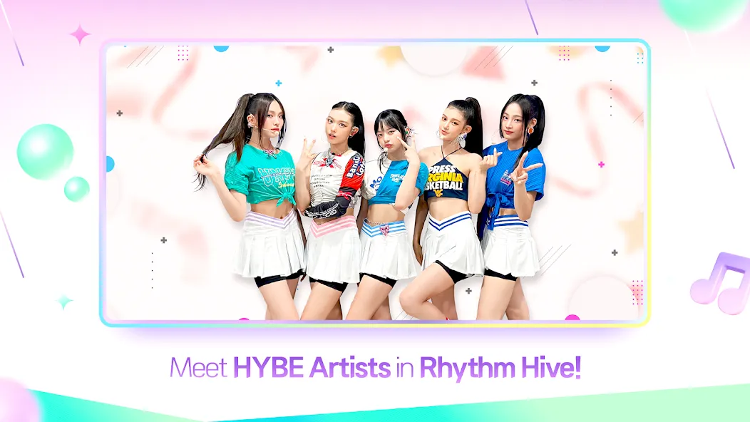 Rhythm Hive (Ритм Хайв) МОД/Взлом [Все открыто, Дополнительные деньги и Меню MOD] Screenshot 2