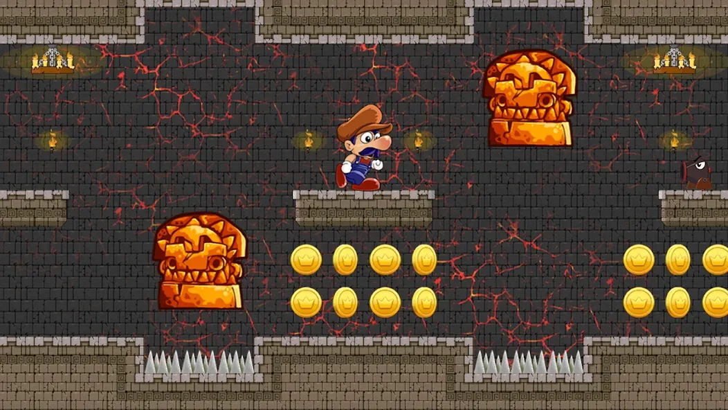 Super Bino Go:Adventure Jungle (Супер Бино Го) МОД/Взлом [Бесконечные деньги, Монеты и Мега MOD] Screenshot 5