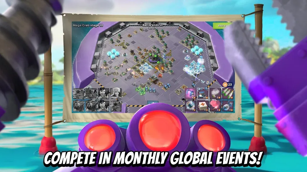 Boom Beach (Бум Бич) МОД/Взлом [Деньги, Монеты и Меню MOD] Screenshot 4
