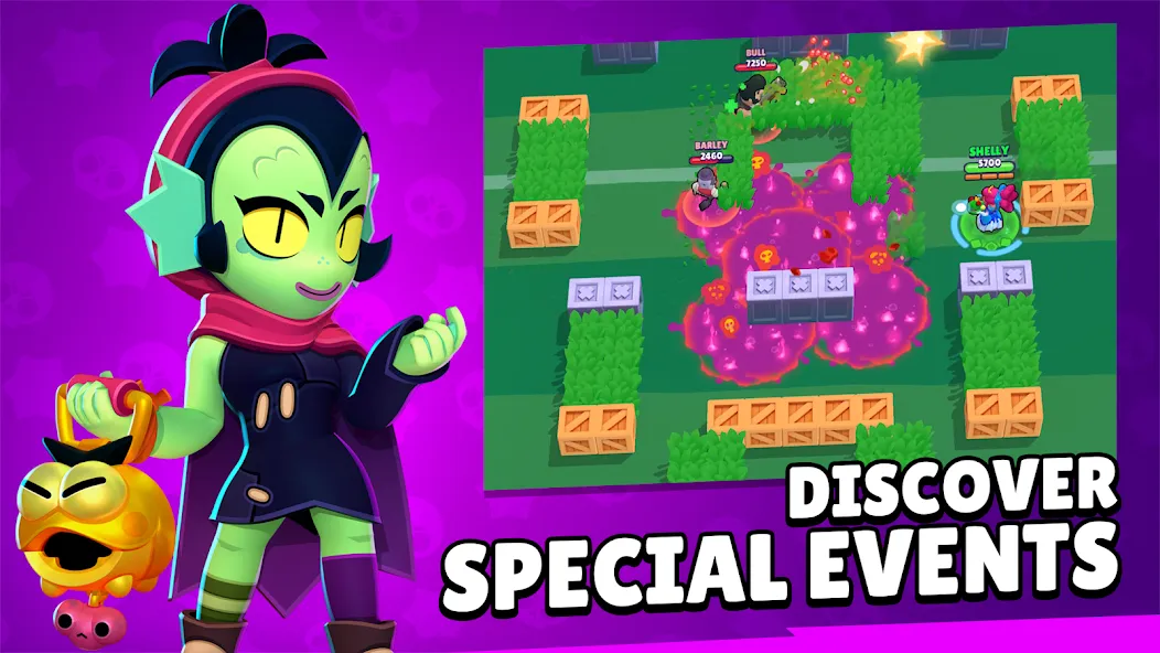 Brawl Stars (Брол Старс) МОД/Взлом [Много монет, Открытые уровни и Мега MOD] Screenshot 4