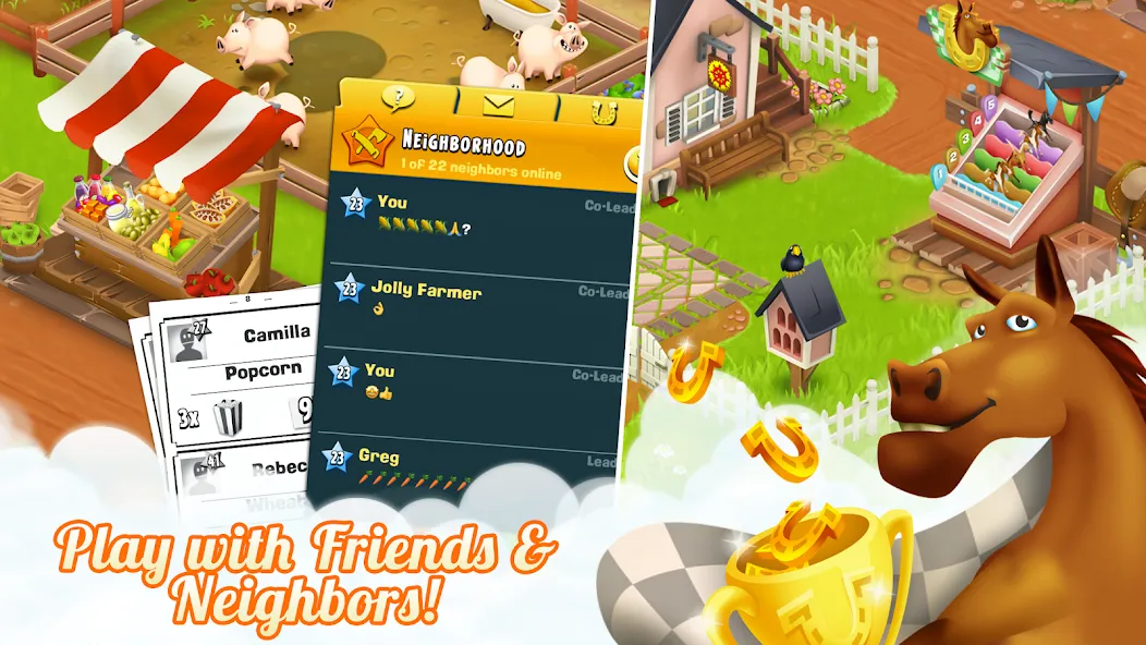 Hay Day (Хей Дей) МОД/Взлом [Все открыто, Дополнительные деньги и Меню MOD] Screenshot 5
