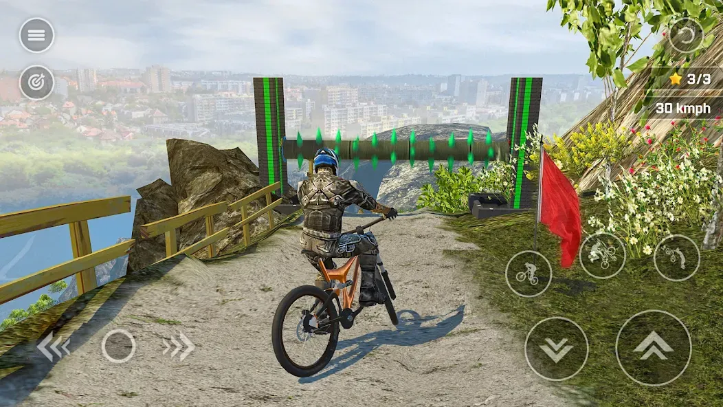 Bicycle Stunts: BMX Bike Games МОД/Взлом [Меню, Бесконечные монеты и Открытые уровни] Screenshot 2